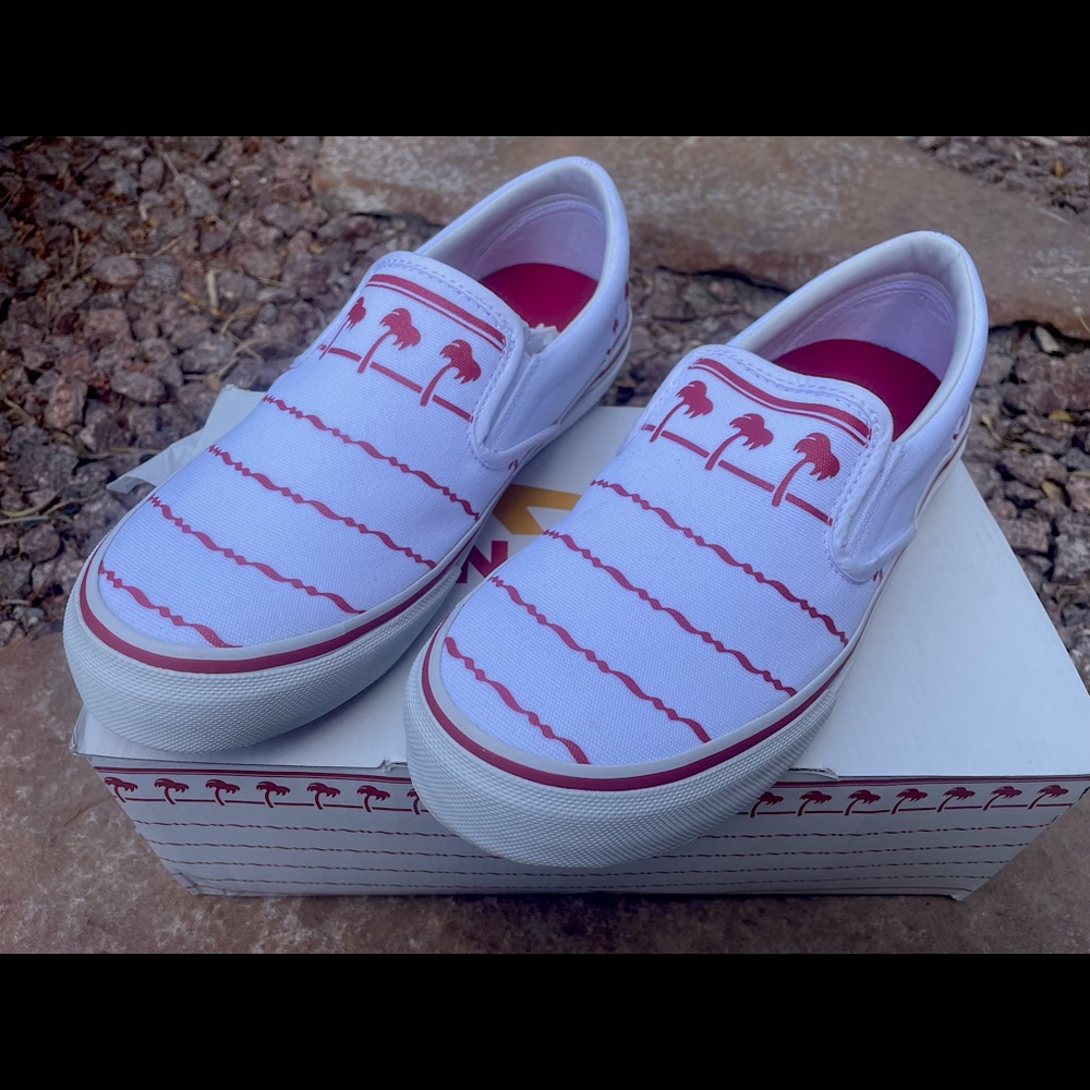 In-N-Out Burger Drink Cup Classic Slip on shoes